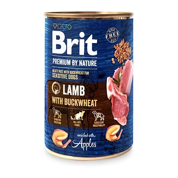 Brit Premium by Nature Lamb with Buckwheat pro psy