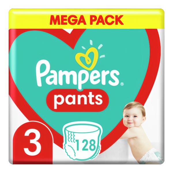Pampers Pants Mega Pack plenkové kalhotky vel. 3 (6-11 kg)