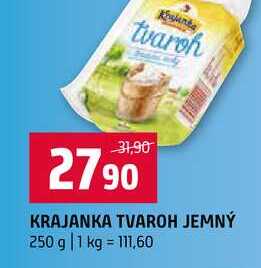 KRAJANKA TVAROH JEMNÝ 250 g 