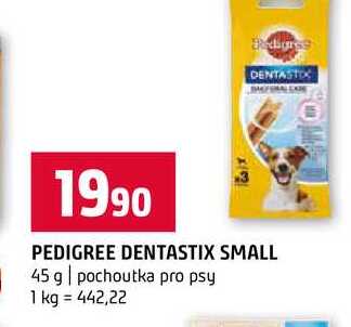 PEDIGREE DENTASTIX SMALL 45 g pochoutka pro psy 