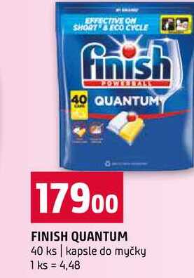 FINISH QUANTUM 40 ks kapsle do myčky Terno