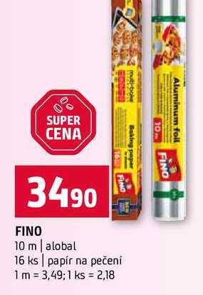 FINO 10 m alobal FING 16 ks papír na pečení Terno