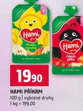 HAMI PŘÍKRM 100 g vybrané druhy Terno