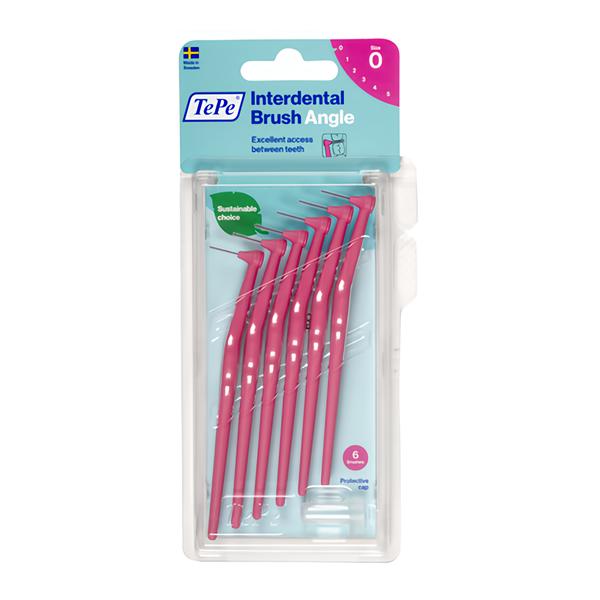 TePe Angle Mezizubní kartáčky 0.4 mm růžové Košík.cz