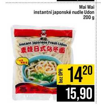 Mai Wai instantní japonské nudle Udon 200 g