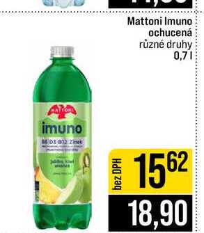 Mattoni Imuno ochucená různé druhy 0,7l