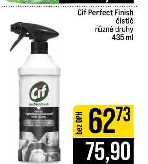 Cif Perfect Finish čistič různé druhy 435 ml