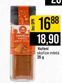 Koření skořice mletá 35 g
