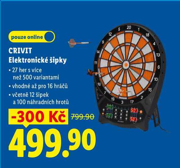 CRIVIT Elektronické šipky