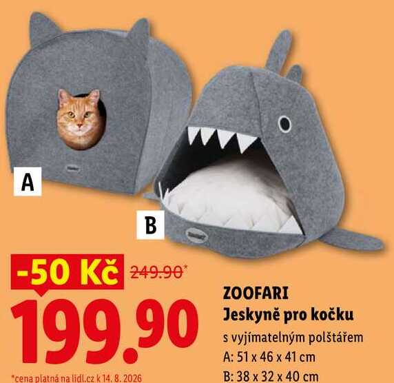 ZOOFARI Jeskyně pro kočku  