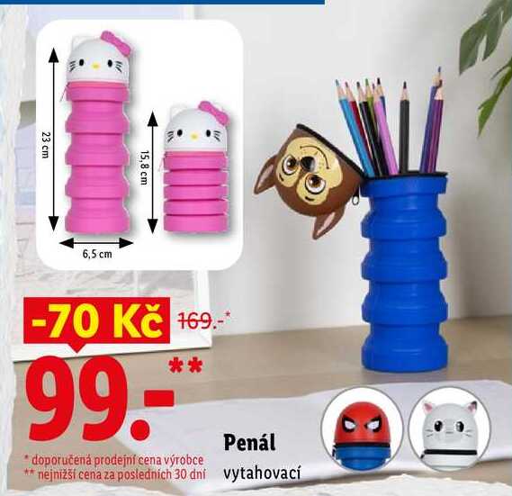Penál ,vytahovací