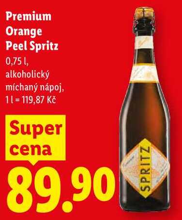 Premium Orange Peel Spritz, 0,75 l