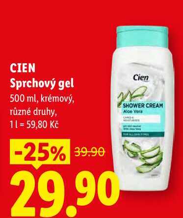 CIEN Sprchový gel, 500 ml