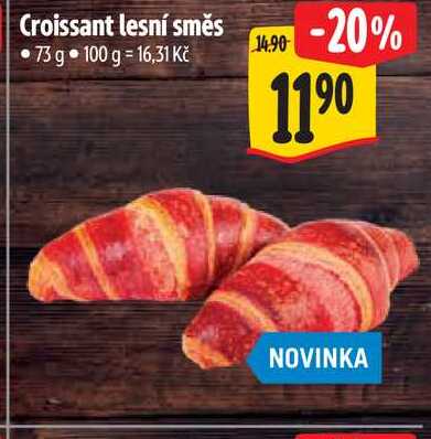 Croissant lesní směs 73 g