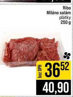 Ribo Miláno salám plátky 250 g 3