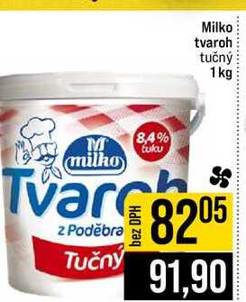 Milko tvaroh tučný 1kg