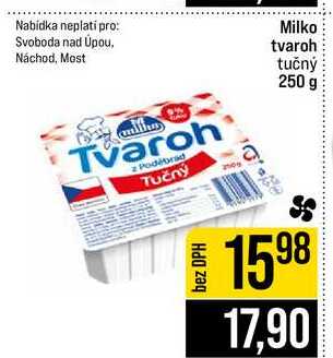 Milko tvaroh tučný 250 g