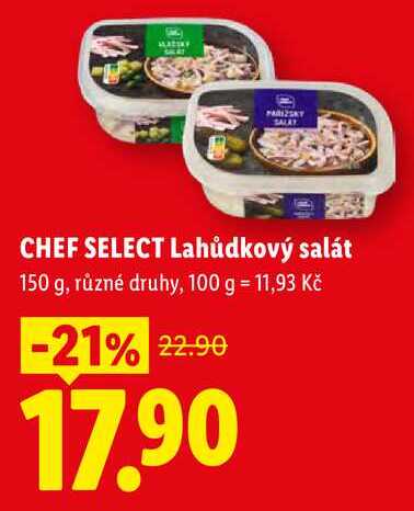 CHEF SELECT Lahůdkový salát, 150 g