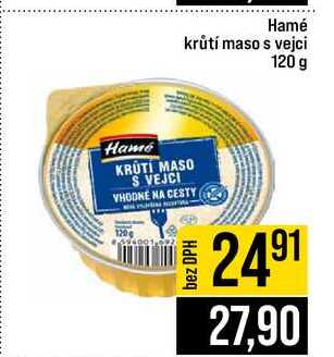 Hamé krůtí maso s vejci 120 g 