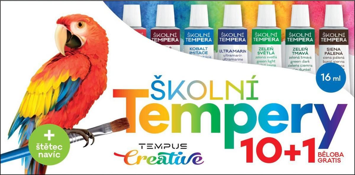 Temperové barvy, 11 KS