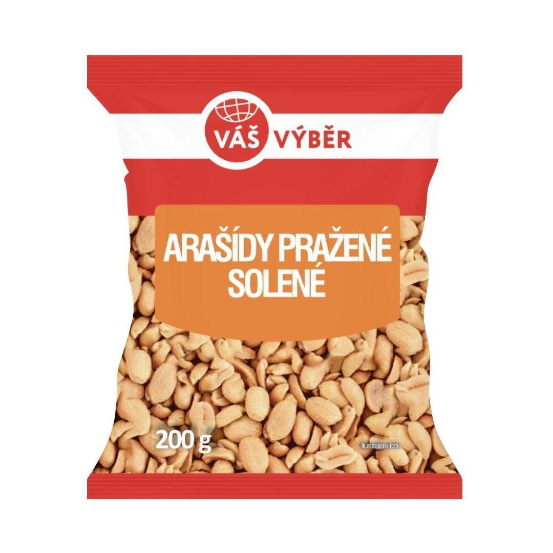 VÁŠ VÝBĚR Arašídy, 200 g