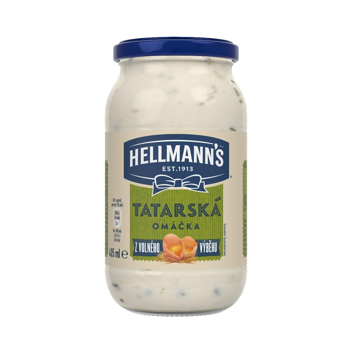 Hellmann´s Tatarská omáčka, Majonéza, 405 ml