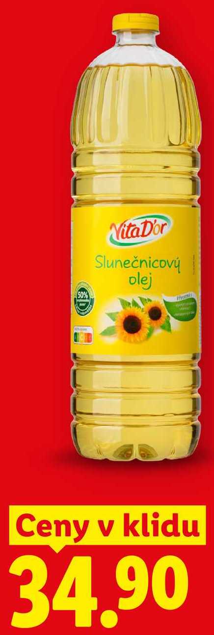 VitaDor Slunečnicový olej