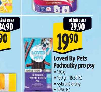 Loved By Pets Pochoutky pro psy 120 g