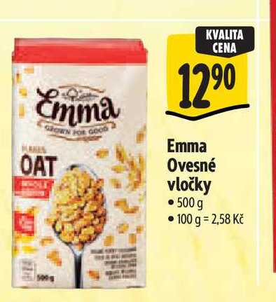 Emma Ovesné vločky 500 g