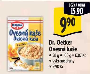 Dr. Oetker Ovesná kaše, 58 g