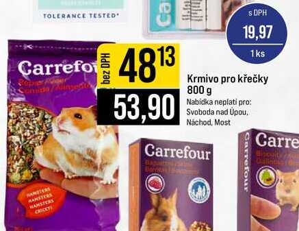 Krmivo pro křečky 800 g