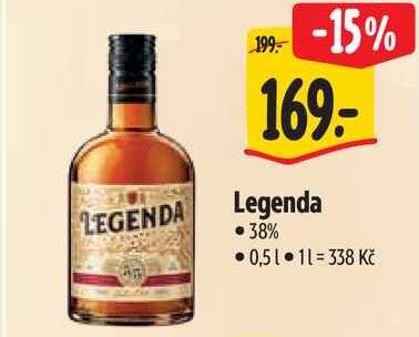 Legenda, 0,5 l