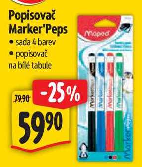 Popisovač Marker'Peps moped