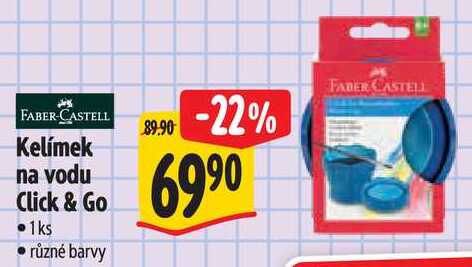 Kelímek na vodu Click & Go