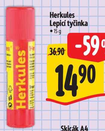 Herkules Lepicí tyčinka, 15 g 