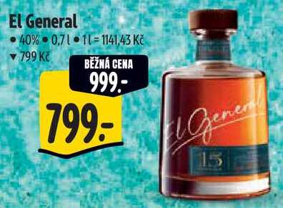 El General, 0,7 l