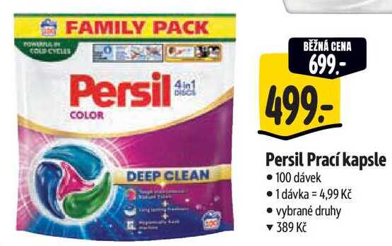 Persil Prací kapsle, 100 dávek Albert