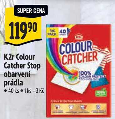 K2r Colour Catcher Stop obarvení prádla, 40 ks Albert
