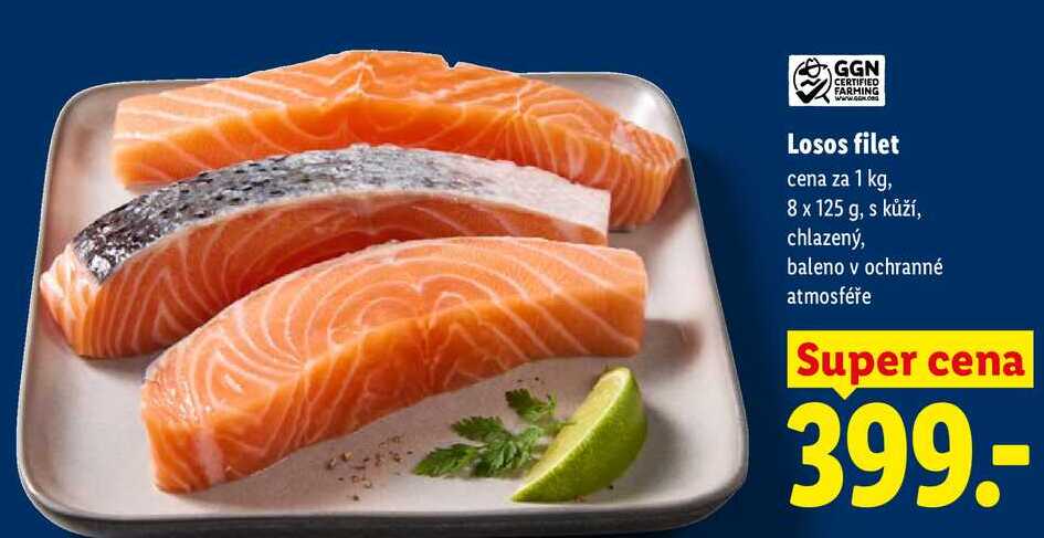 Losos filet, cena za 1 kg