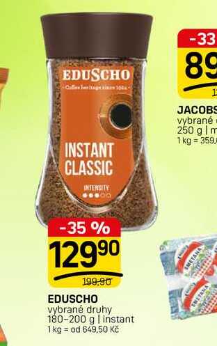 EDUSCHO vybrané druhy 180-200 g | instant 1 kg