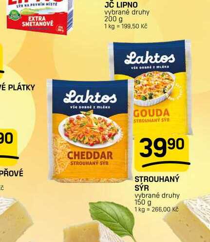STROUHANÝ SÝR vybrané druhy 150 g