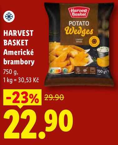 HARVEST BASKET Americké brambory, 750 g