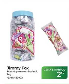 Jimmy Fox bonbóny ve tvaru hodinek 14g