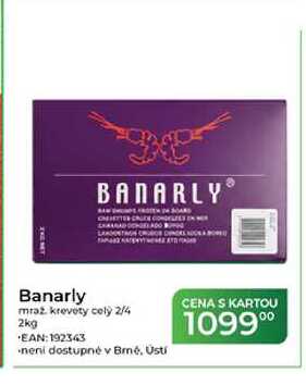 Banarly mraž. krevety celý 2/4 2kg