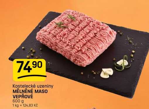 MĚLNĚNÉ MASO VEPŘOVÉ 600 g