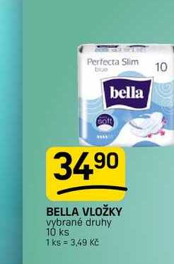 BELLA VLOŽKY vybrané druhy 10 ks FLOP