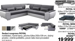 Sedací souprava ROYAL U