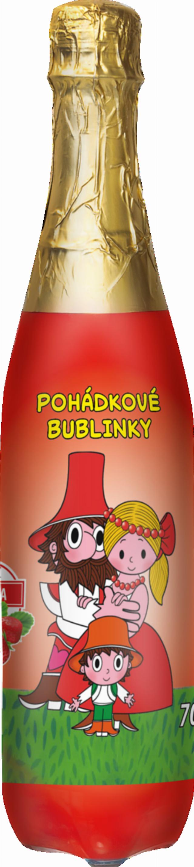 Pohádkové bublinky Nealkoholický šumivý nápoj různé druhy