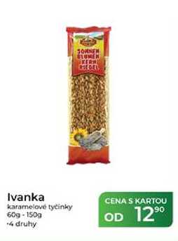 Ivanka karamelové tyčinky 60g-150g
