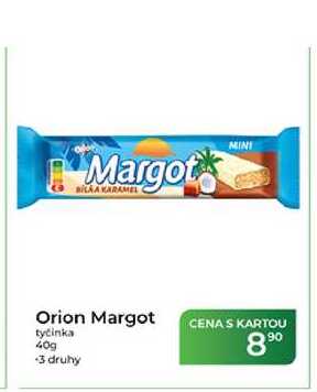 Orion Margot tyčinka 40g 3 druhy